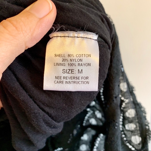 Shopbop Bop Basics Black Swim Coverup - Picture 7 of 8